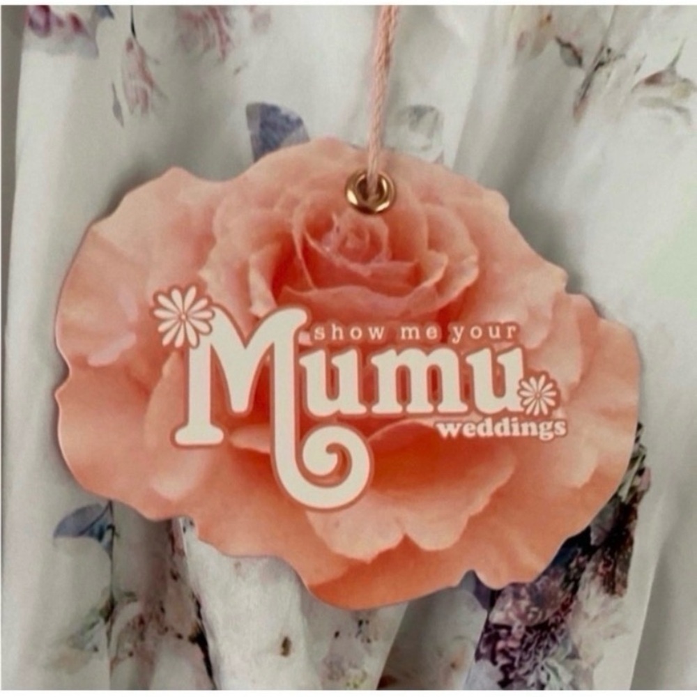 SHOW ME YOUR MUMU White Floral Satin Maxi Dress - Picture 10 of 11